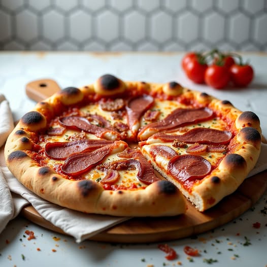 MEAT LOVERS PIZZA đông lạnh