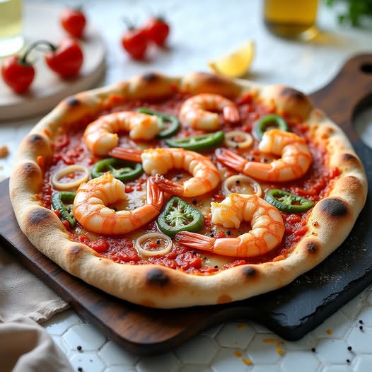 Seafood Pizza
