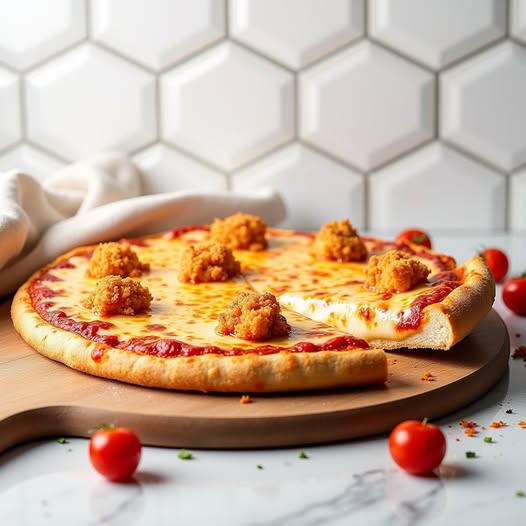 POPCORN CHICKEN PIZZA