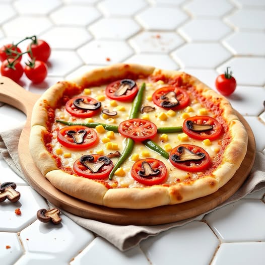 Veggie Pizza Đông Lạnh